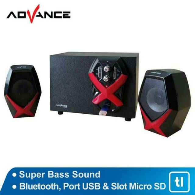 [ M 180BT ] ADVANCE SPEAKER  M 180BT PRO / SPEAKER MULTIMEDIA / SPEAKER LAPTOP / SPEAKER PC