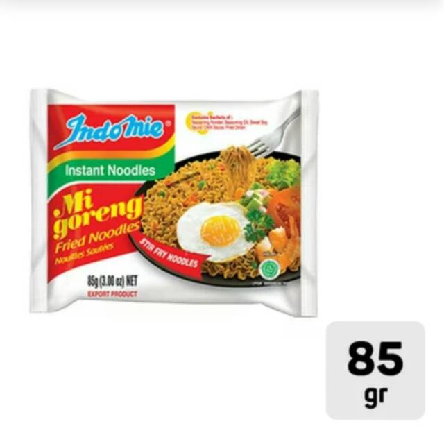 

Indomie Goreng 85gr