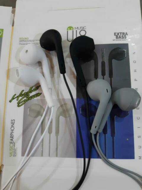 Hot Sale Handsfree Hf Headset Earphone U19 Candy Maccaron