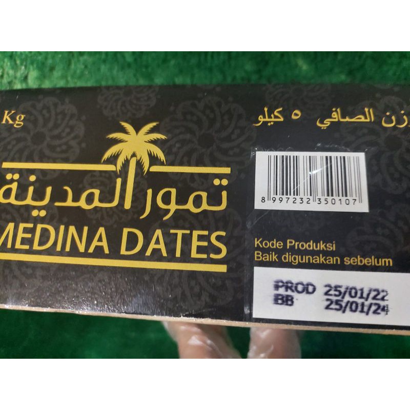 Kurma Ajwa Al Madinah 5Kg BPOM Super Premium FRESH 2023 Asli Murah Grosir Jakarta