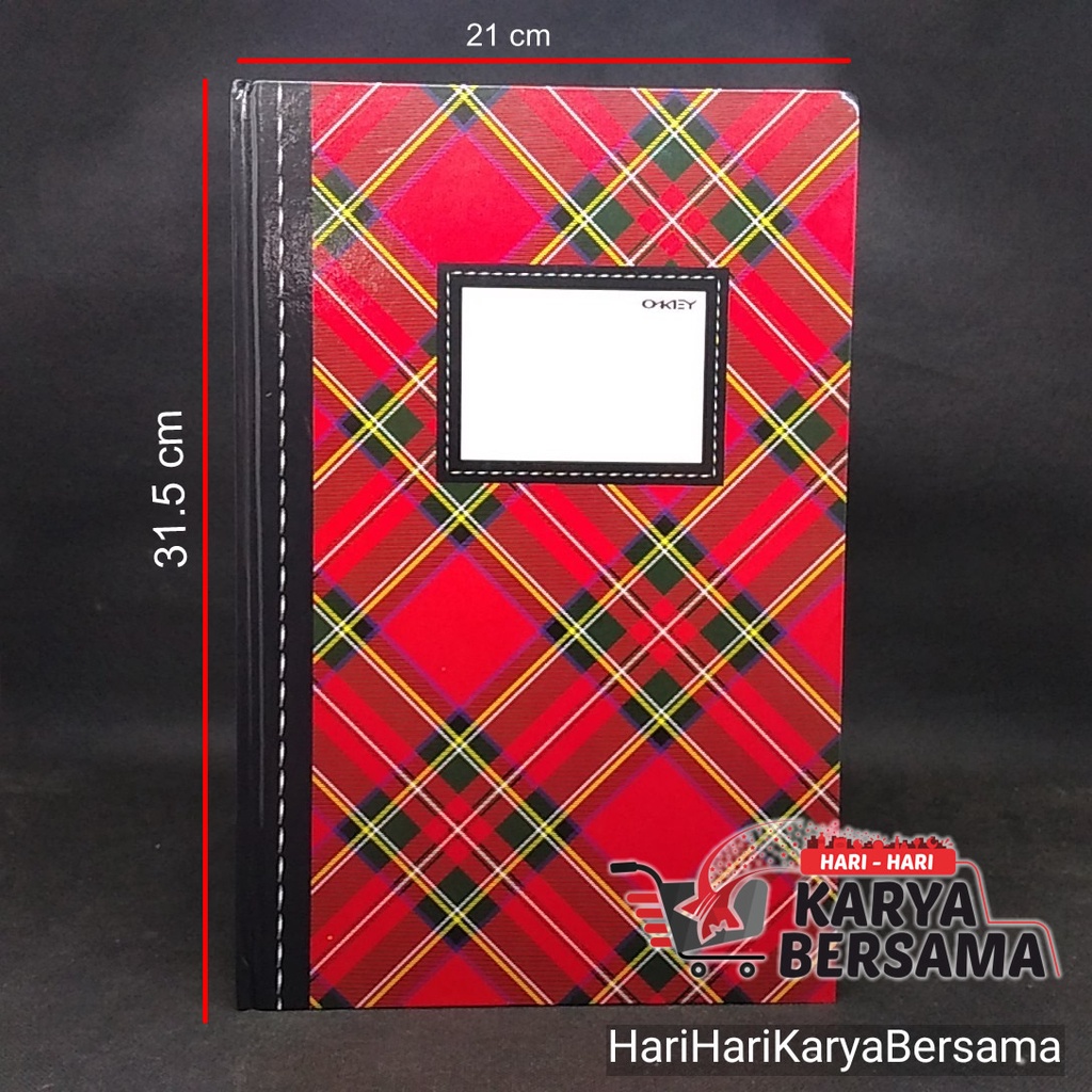 

OKEY BUKU TULIS FOLIO MOTIF RANDOM ISI 100 LEMBAR 1 PCS