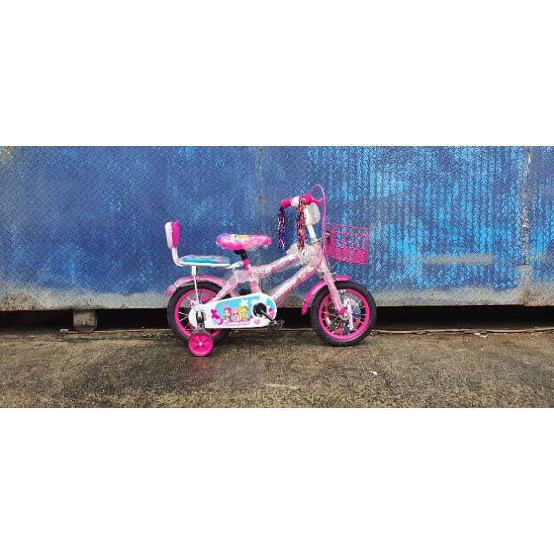 Sepeda Anak Mini Erminio 12inch Keranjang Besi
