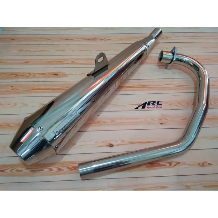 Knalpot Over racing Fullsystem - Kawasaki W175