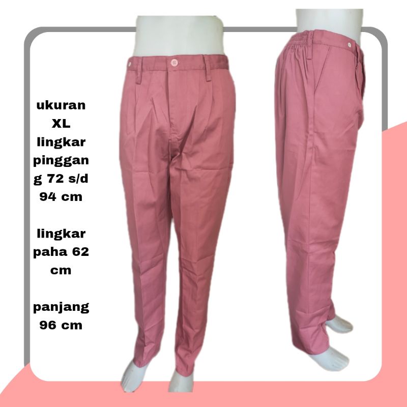 CELANA BAGGY PANTS WANITA PREMIUM BAHAN AMERICAN DRILL celana kerja fashion wanita katun tebal panjang baggy pants terbaru terkini celana cewek cewe perempuan dewasa kantor formal