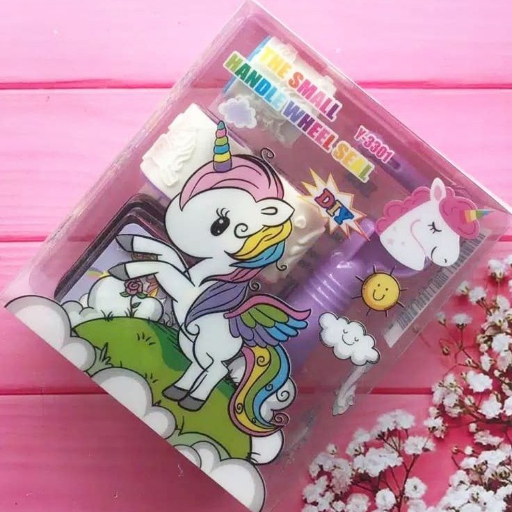 Stempel Unicorn Stamp Stampel Kado Anak Perempuan