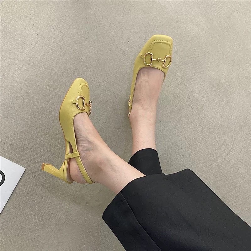 Heels 11FE sepatu sendal wanita import realpict