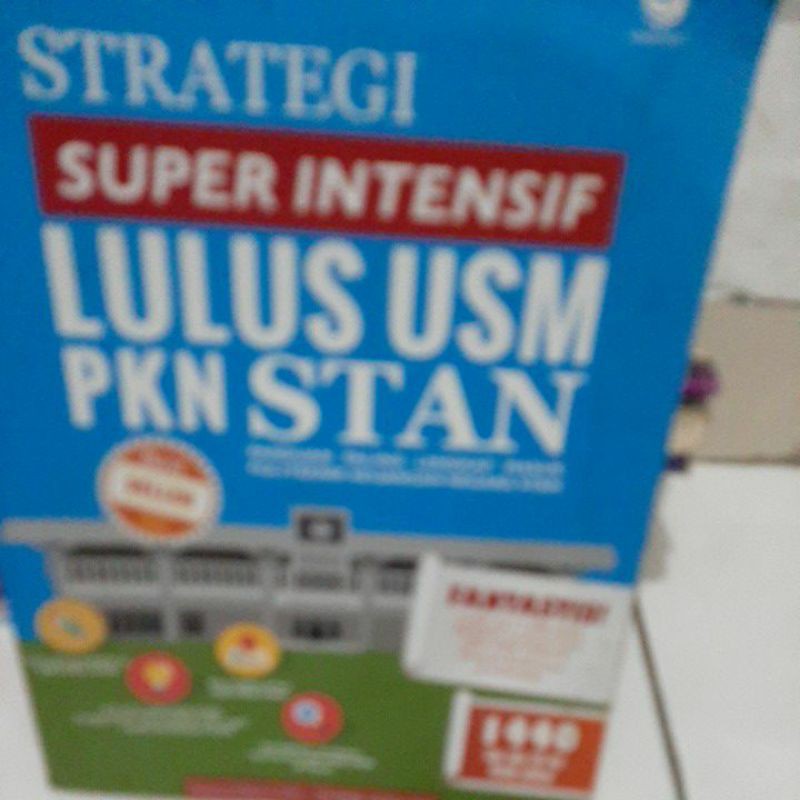 BUKU ADZKIA STAN STRATEGI SUPER INTENSIF LULUS USM PKN STAN