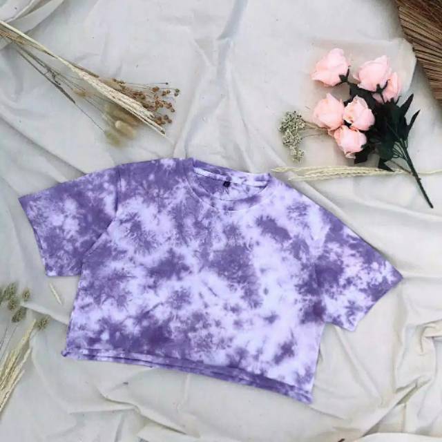 Tie dye crop
