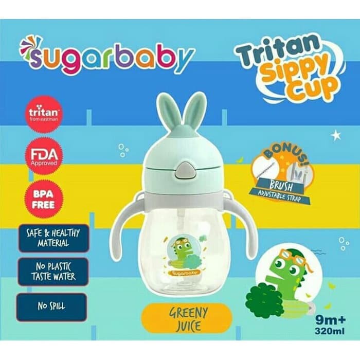 Sugar Baby - Tritan Sippy Cup Rabbit 320ml