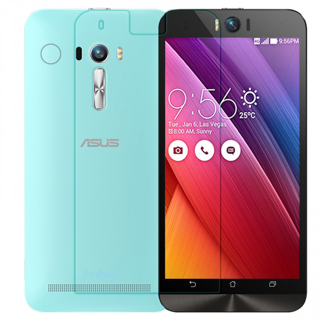 CLEAR TEMPERED GLASS ASUS ZENFONE LASER / SELFIE / 4 SELFIE / ZENFONE MAX