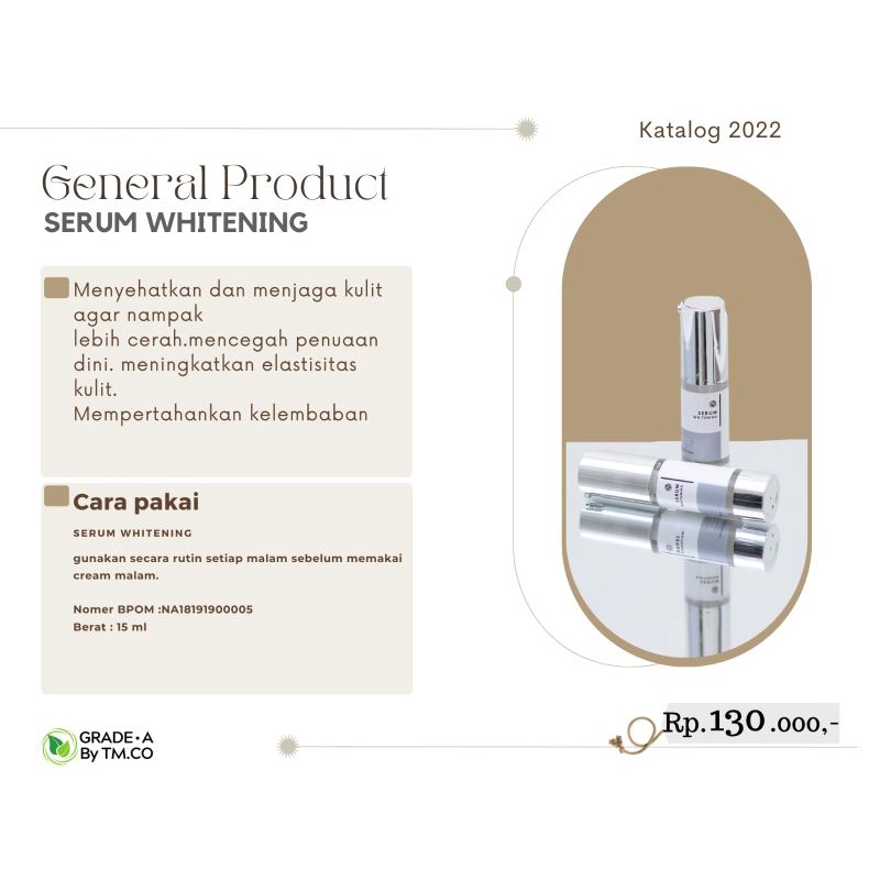 Night cream,day cream dan serum RYD Grade A Skincare.hrga diskon