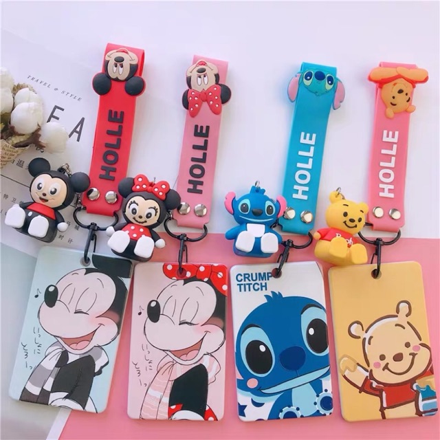 

Tempat Kartu Unik / ID Card Holder Motif Kartun Imut For Kartu MRT 2nd