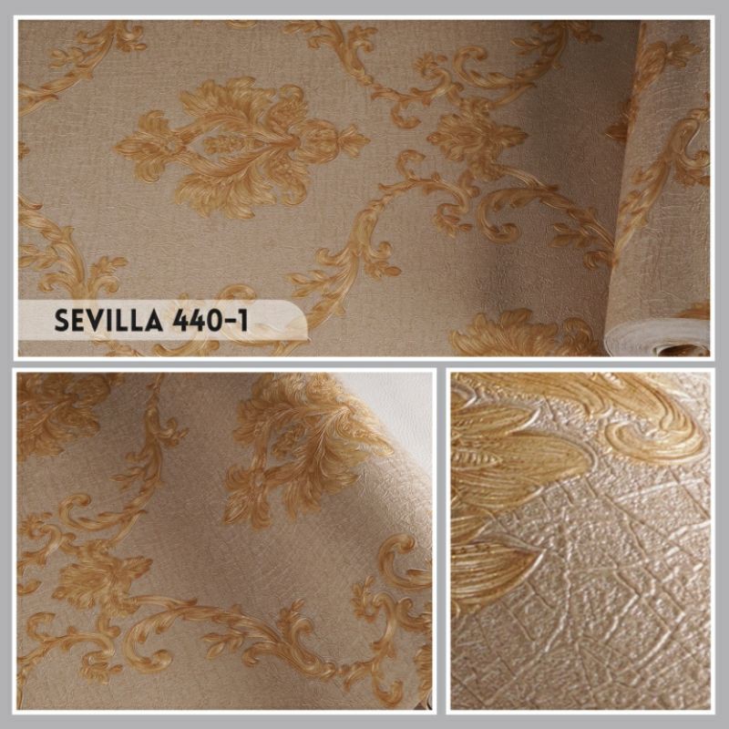 Wallpaper Vinyl Import Korea SEVEN 440 SERIES (Bonus lem utk pemesanan 8 roll)