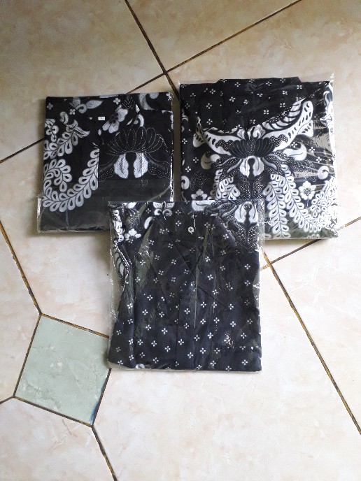 Bisa Pisah Batik Couple Keluarga Sania Ruffle Ori Ndoro Jowi Termurah Gurita Putih