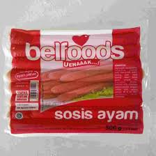 

☀FICUNGSTORE☀Belfoods uenak sosis ayam 500 g