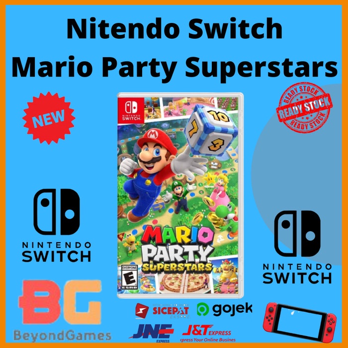 Jual Mario Party Superstar Nintendo Switch/Kaset Nintendo Switch
