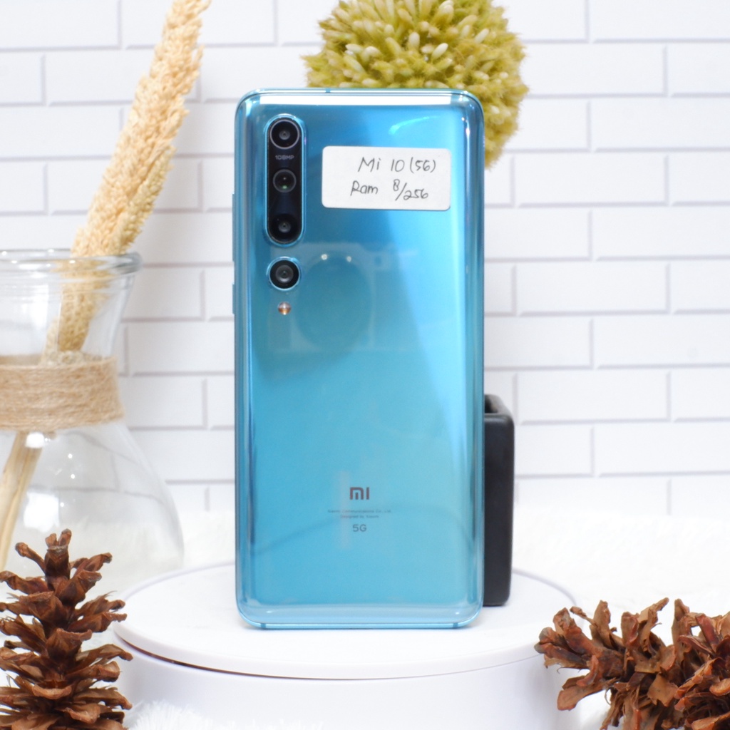 XIAOMI MI 10 (5G) 8/256 GB Fullset - Hp Second Bekas Murah