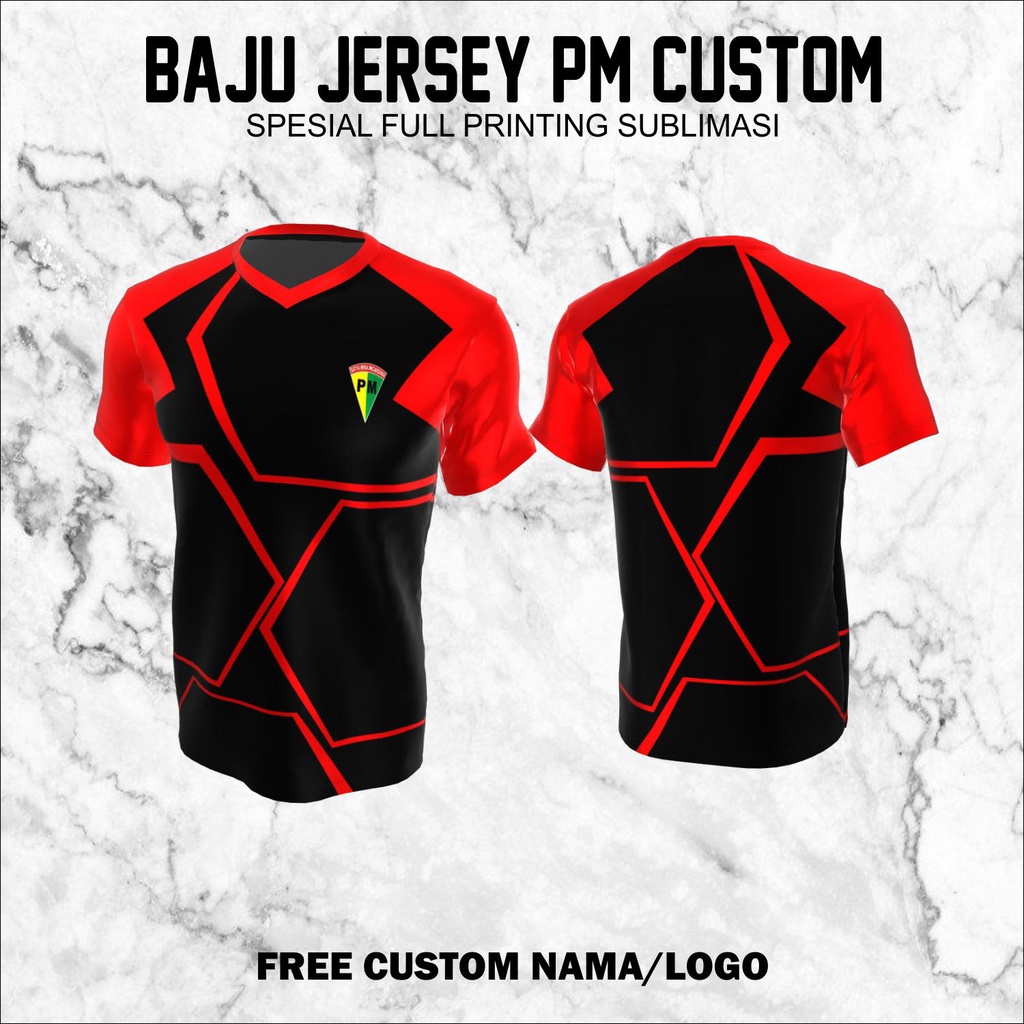 Baju Kaos Jersey Polisi Militer PM 228 FullPrint Printing Custom Premium Militer Tentara