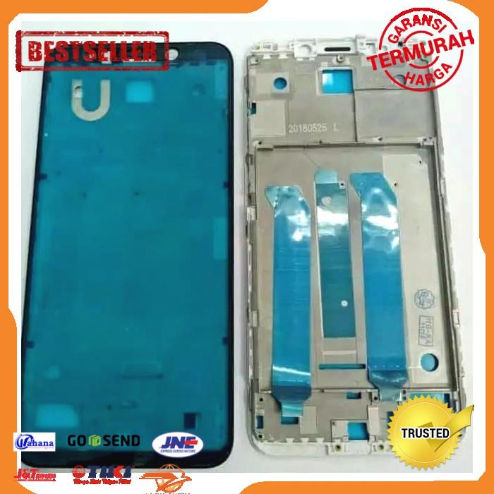 SPAREPART HP MIDDLE FRAME DUDUKKAN LCD TULANG TENGAH XIAOMI REDMI 5 PLUS ORIGINAL TERLENGKAP
