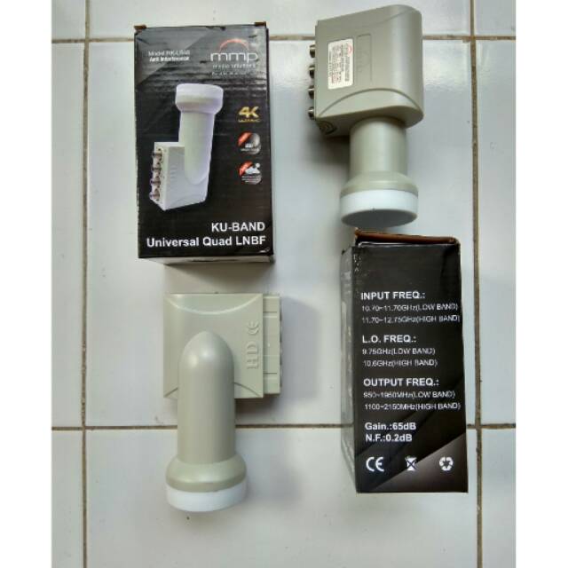 Lnb Ku band 4  Out  atau Quad Output