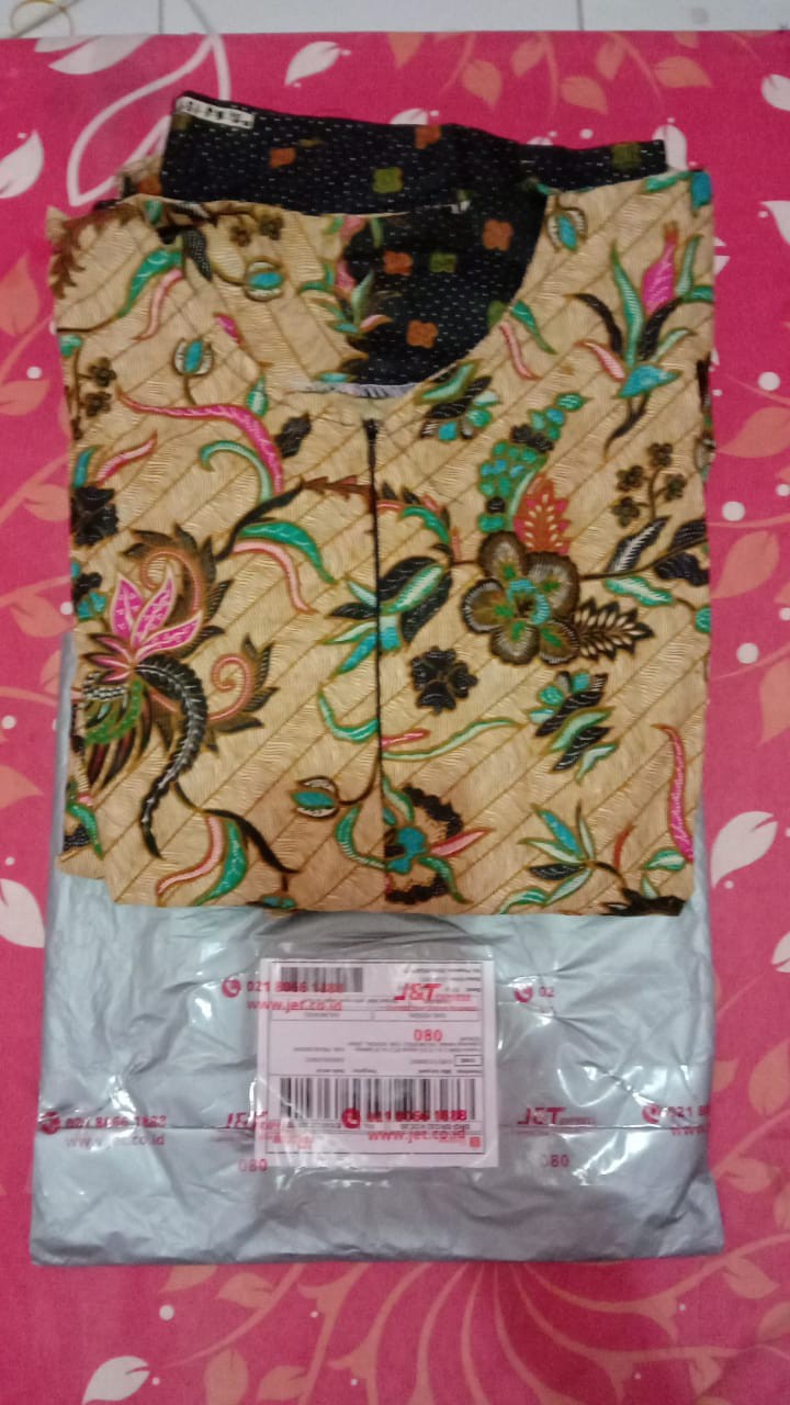 Ms Gamis Batik Sriwedari Maxi Jumbo Bumil/busui Katun Sogan Allsize Ld 104 Dan 120.