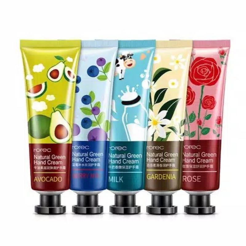 Medan Termurah Natural Green Hand Cream Rorec Hand lotion love scret rorec