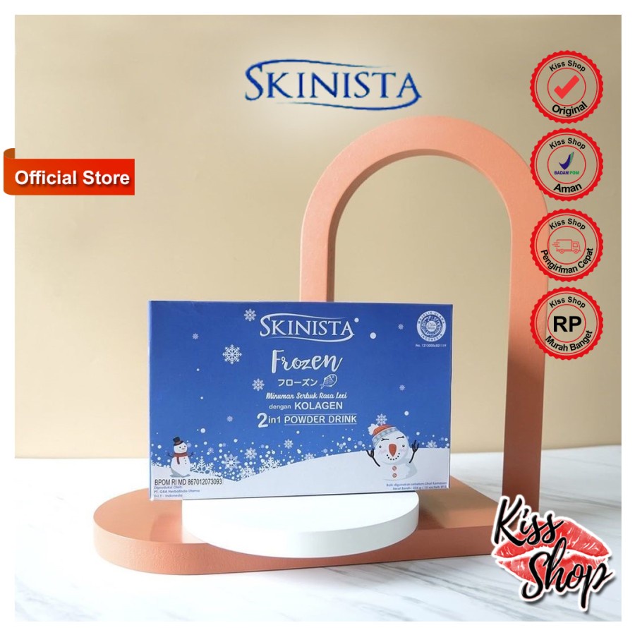 Frozen Collagen 2in1 Powder Drink by Skinista / Frozen Collagen Drink