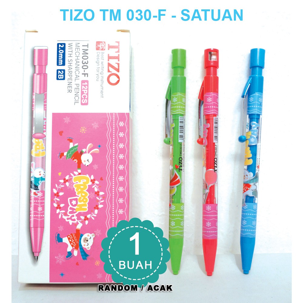 

Pensil mekanik TIZO TM 030 F- pensil mekanik 2.0 mm - Satuan