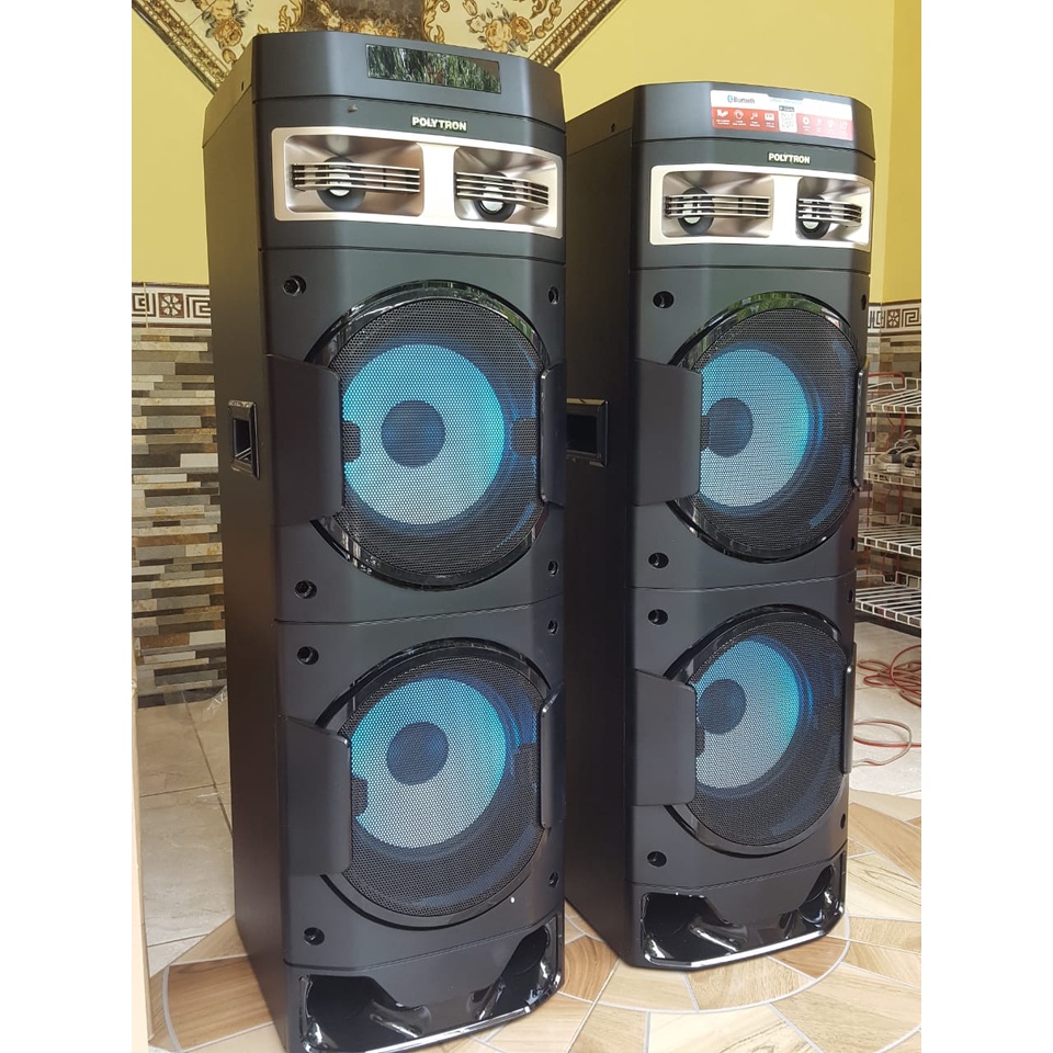 speaker aktif polytron 10d22