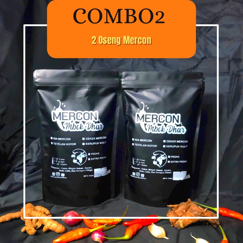 

COMBO 2 - 2 pack Oseng Mercon Mbok Dhar