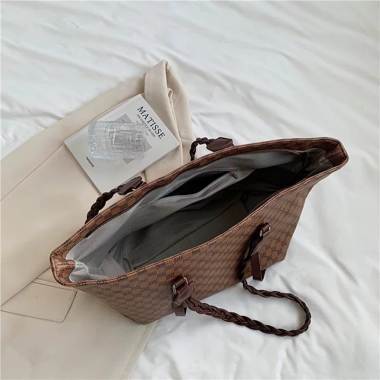 BJ57765 - BROWN/COFFEE/DARKPINK/LIGHTGRAY/LIGHTPINK - TAS TOTE BAG WANITA FASHION IMPORT MODIS ELEGAN TERMURAH TERLARIS TERBARU BAGSTORE JAKARTA TAS BATAM CR7765