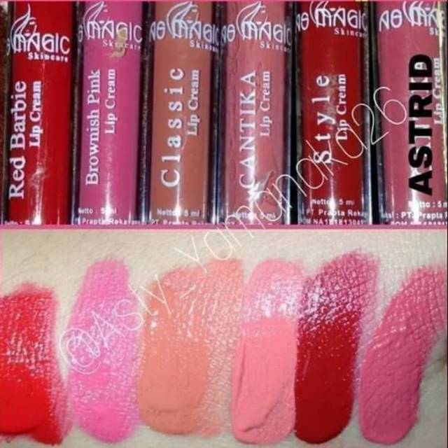Lip cream As magic