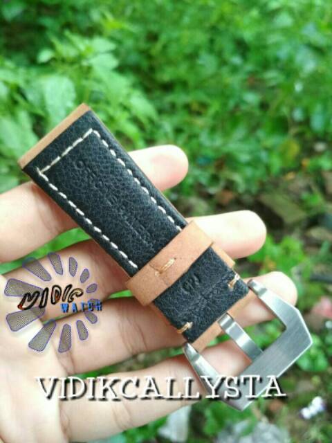 STRAP TALI JAM PANERAI KULIT BLUDRU 26 MM PREMIUM