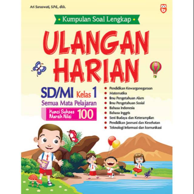 Kumpulan Soal Lengkap Ulangan Harian Sd Mi Kelas 1 Shopee Indonesia