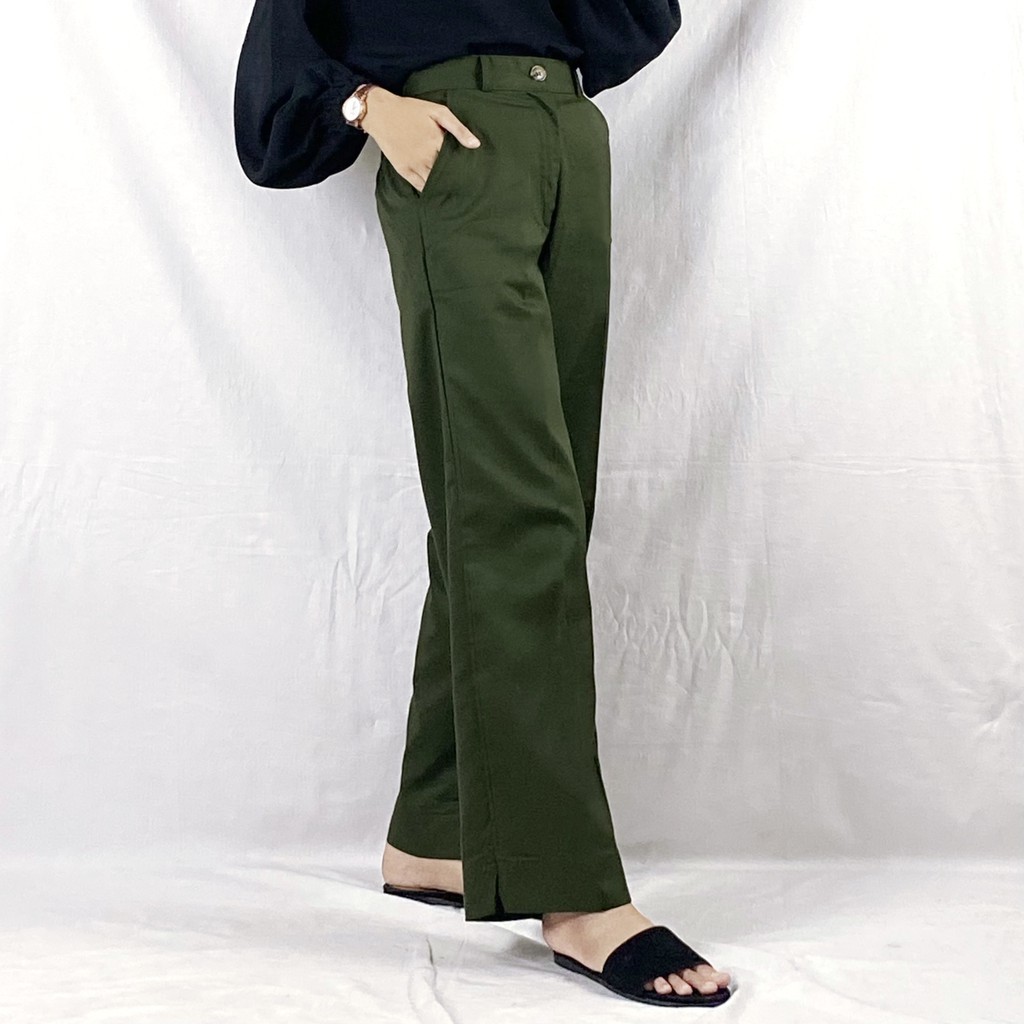 MELVA SLIT PANTS-3