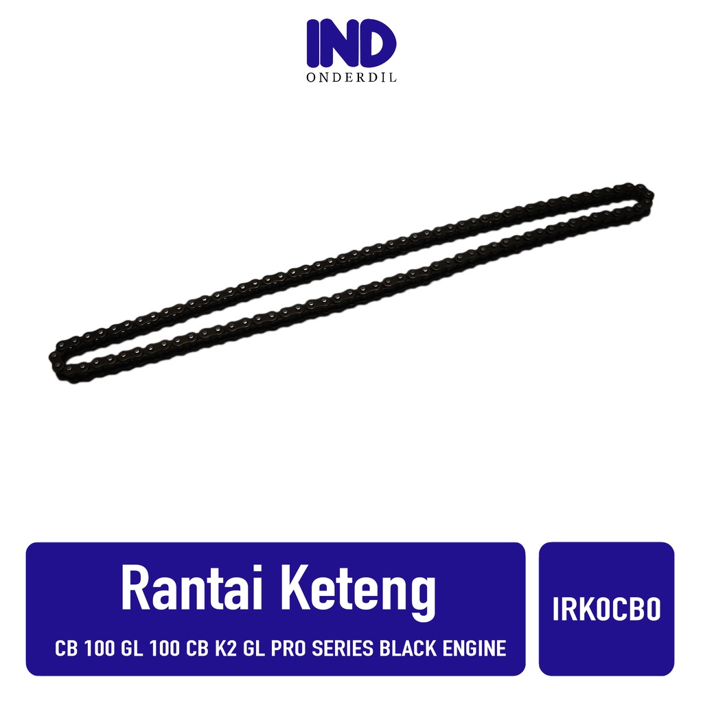 Rantai-Rante Keteng Kamprat CB 100 &amp; GL 100 &amp; CB K2 &amp; GL PRO Series Black Engine