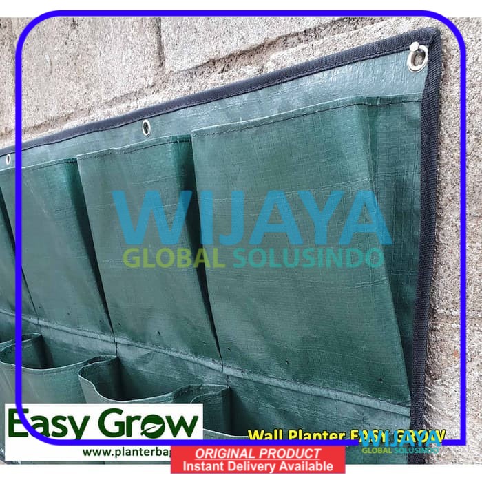 Wall Planter Easy Grow 12 Kantong (3 x 4 Kantong Horizontal)