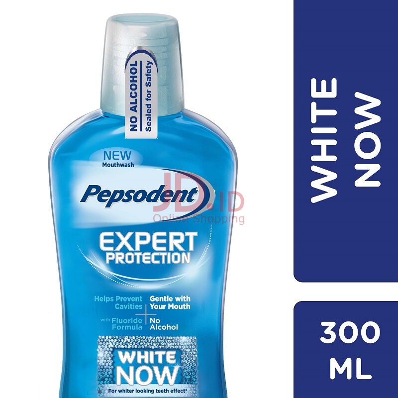 PEPSODENT MOUTHWASH WHITE NOW 300ML