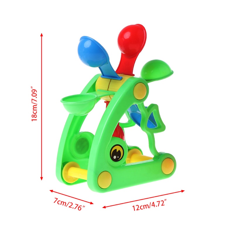 Mary Lucu Pasir Untuk Bermain Kincir Angin Mainan Hadiah Musim Panas Balita Mandi Mainan Anak Pantai T