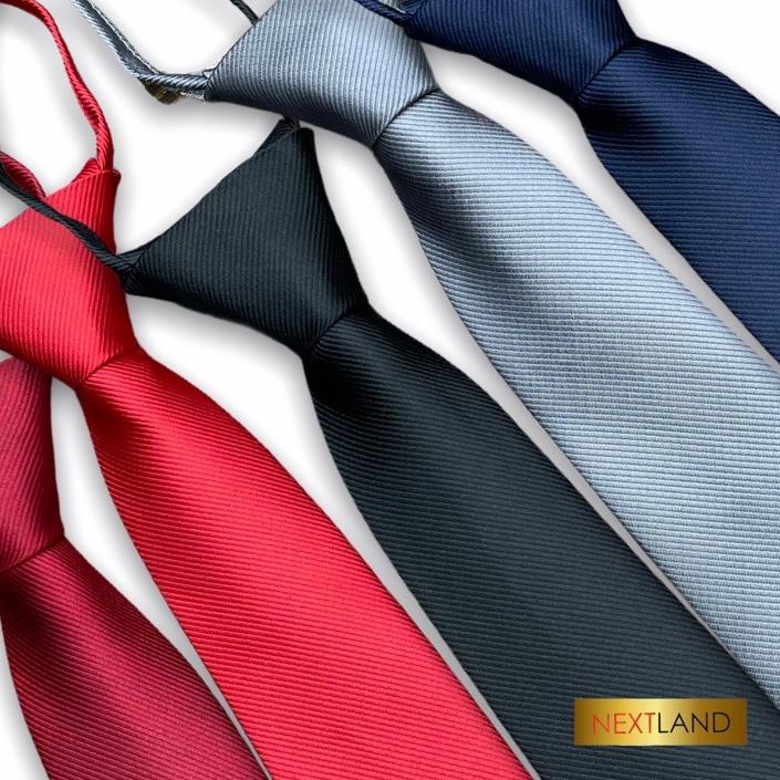 Dasi Pria Langsung Pakai Dasi Instant NEXTLAND Dasi Siap Pakai