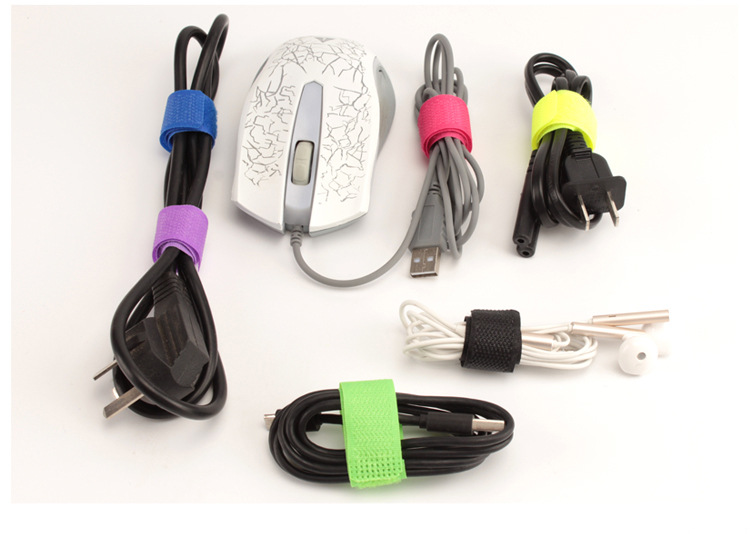 Tape Perekat Pengencang Kabel Data / Earphone Reusable