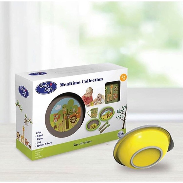 Baby safe mealtime set