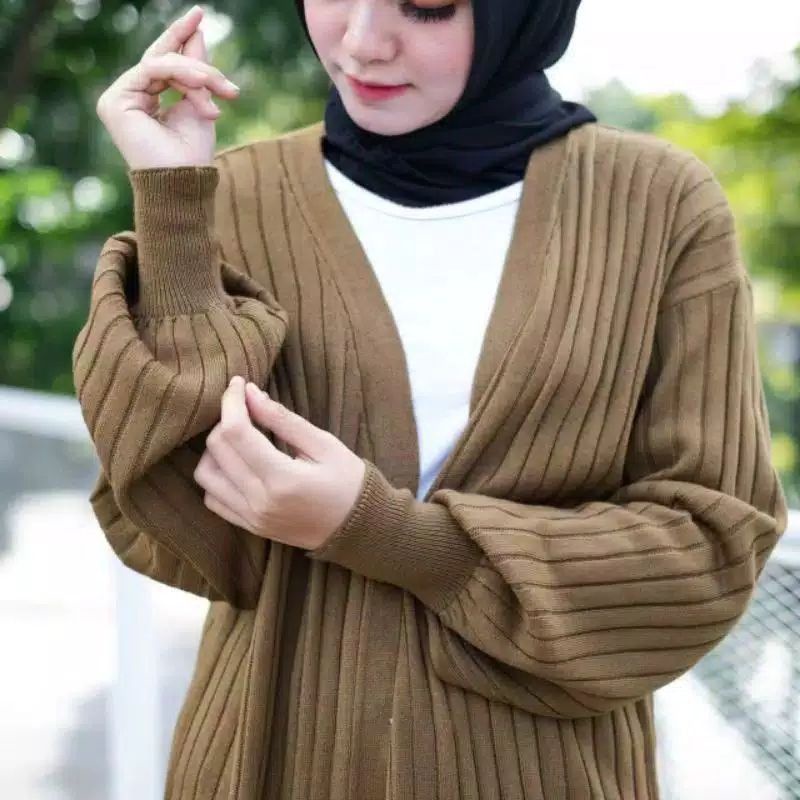 LONG CARDY PREMIUM/SWEATER BASIC RAJUT/SWEATER MURAH BERKUALITAS