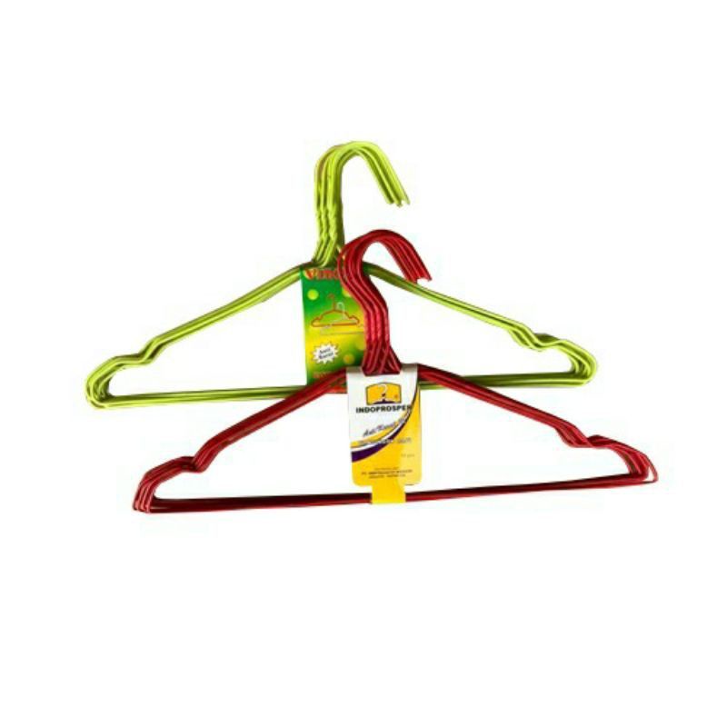 Hanger Warna Kawat stainless isi 10 pics