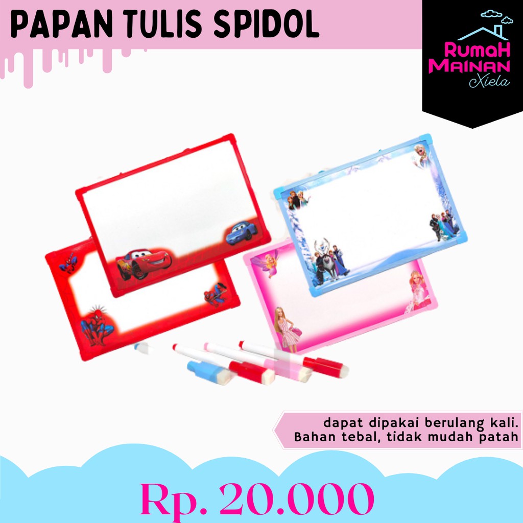 

PAPAN TULIS SPIDOL - PAPAN TULIS MINI ALPHABET - 1533
