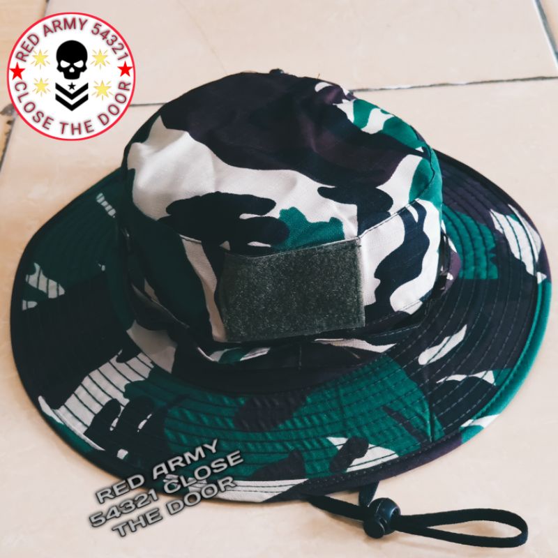 Topi Rimba Premium Loreng TNI