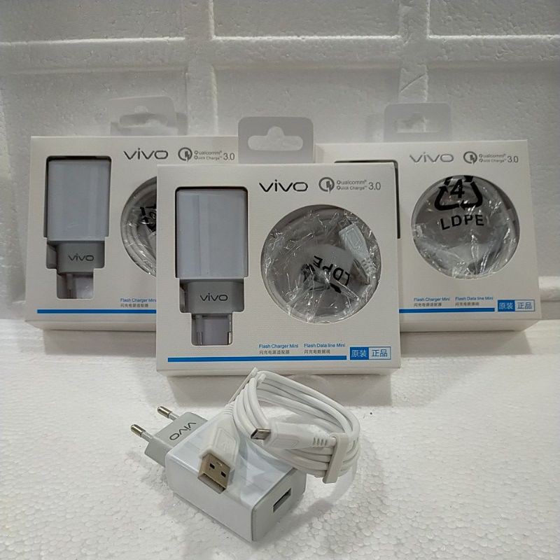 TC charger Vivo 2A micro USB (Batok kecil)