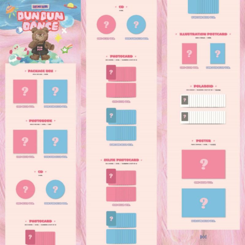[PRE ORDER] OH MY GIRL - Album "Dear OHMYGIRL"