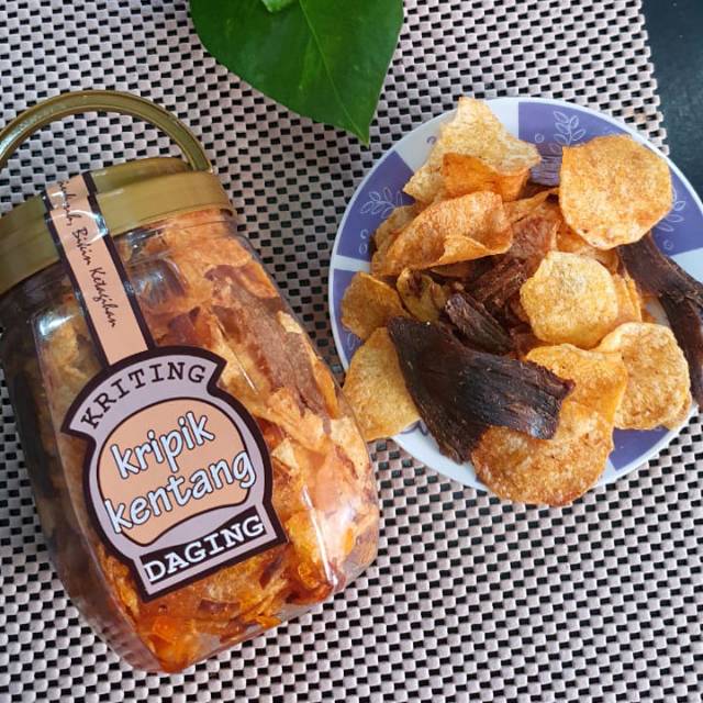 

Kriting(kripik kentang daging)