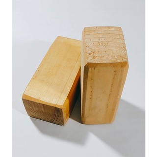 Balok Yoga Tanpa Sambungan/Block Yoga Kayu Wood Wooden Jati Belanda